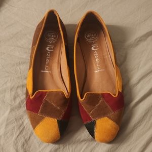 Jeffrey Campbell California Ibiza last flats size 10  fits like a 9, like new